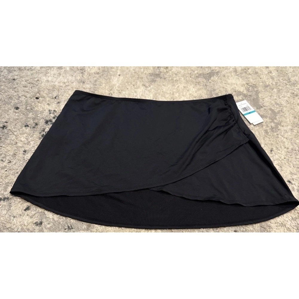 Swim Skirt Jantzen Women's Size 16 Unlined Cover Up Only Black New